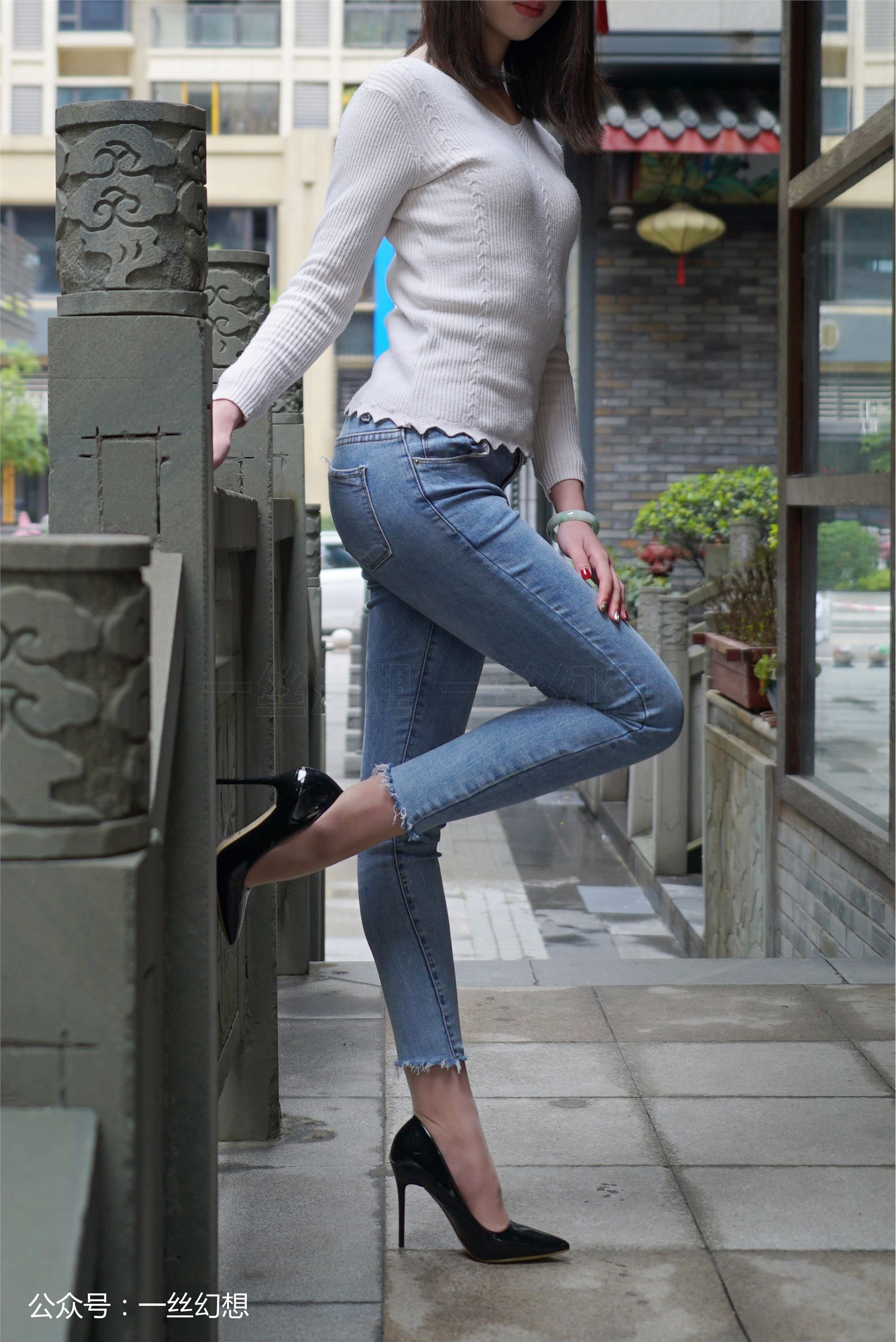 高丝女子图鉴 袜小喵×一丝幻想 NZ052 茜茜